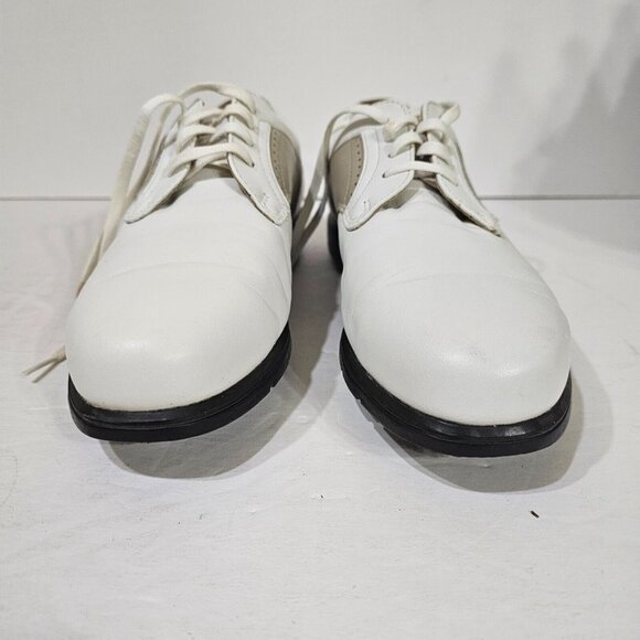 Nike Golf Shoes Womens Size 8.5 White Soft Spikes - Picture 7 of 8